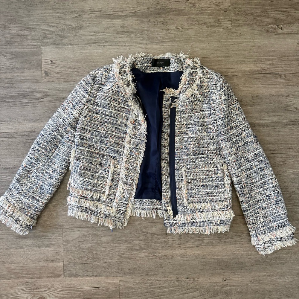 J Crew Tweed Lady Jacket
